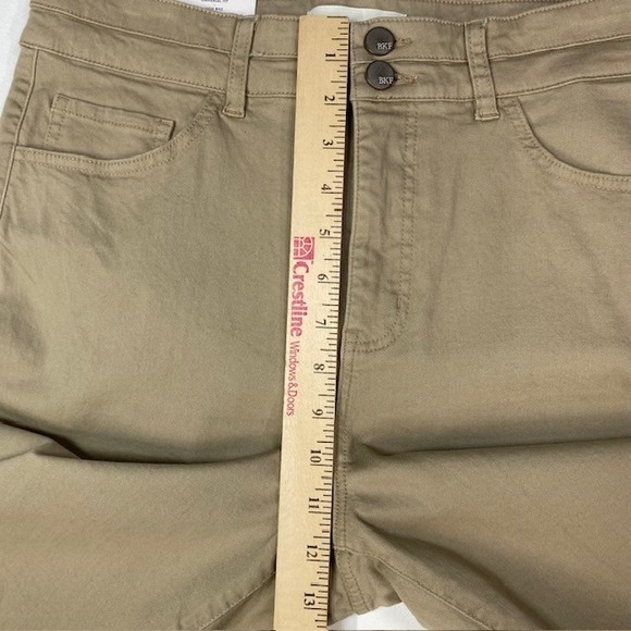 BKE Universal Fit High Rise Bootcut Khaki Pants Women's 30 x 29.5 Denim - Picture 6 of 10